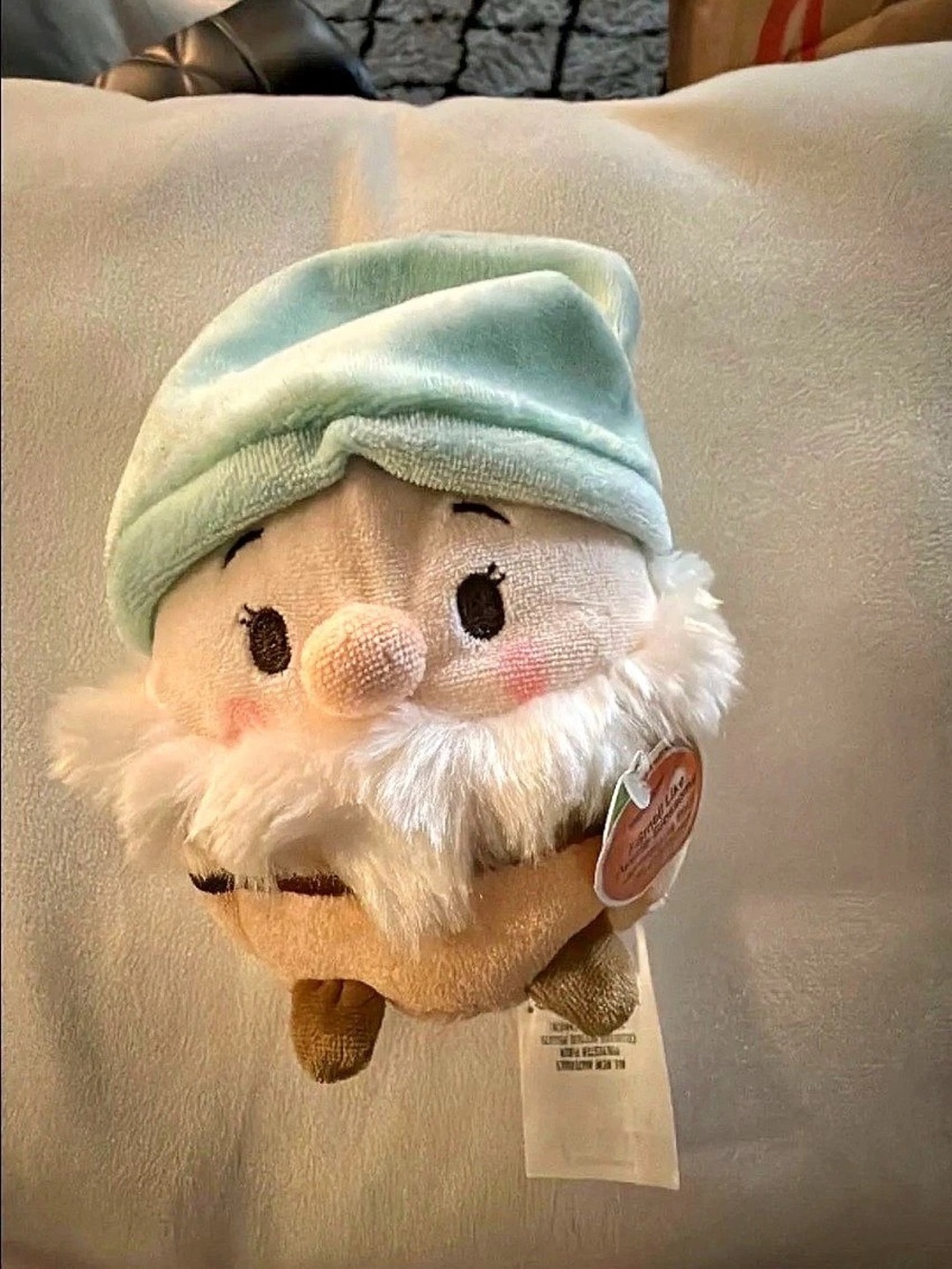 Disney Ufufy Snow White Doc Scented Apple Blossom Plush Toy White & Green
